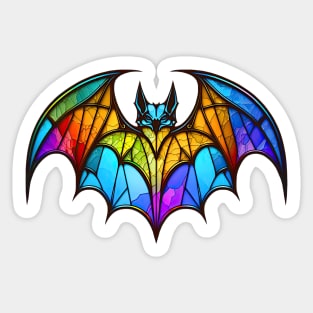 Rainbow Bat Sticker